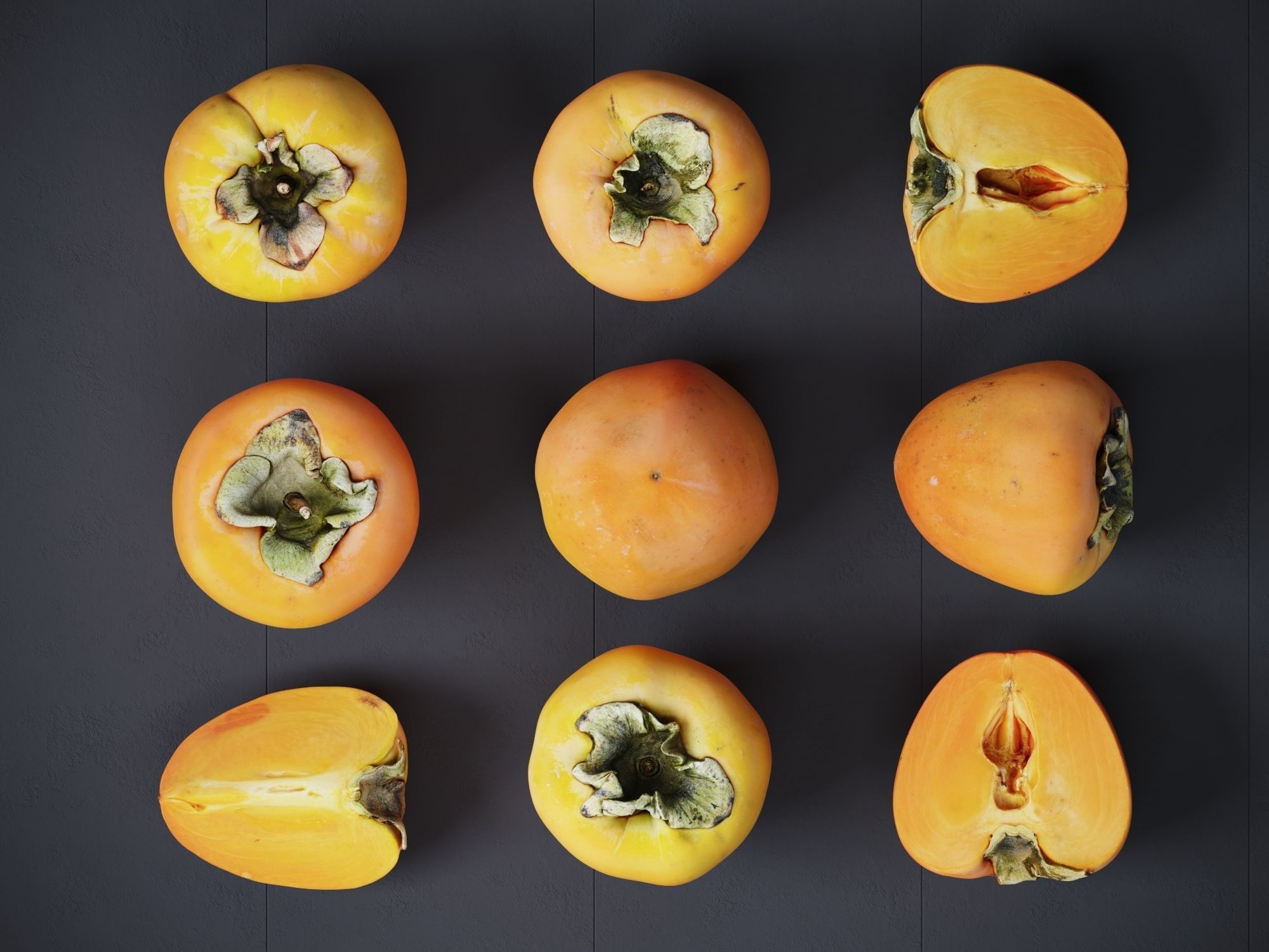Persimmon 3D model_5