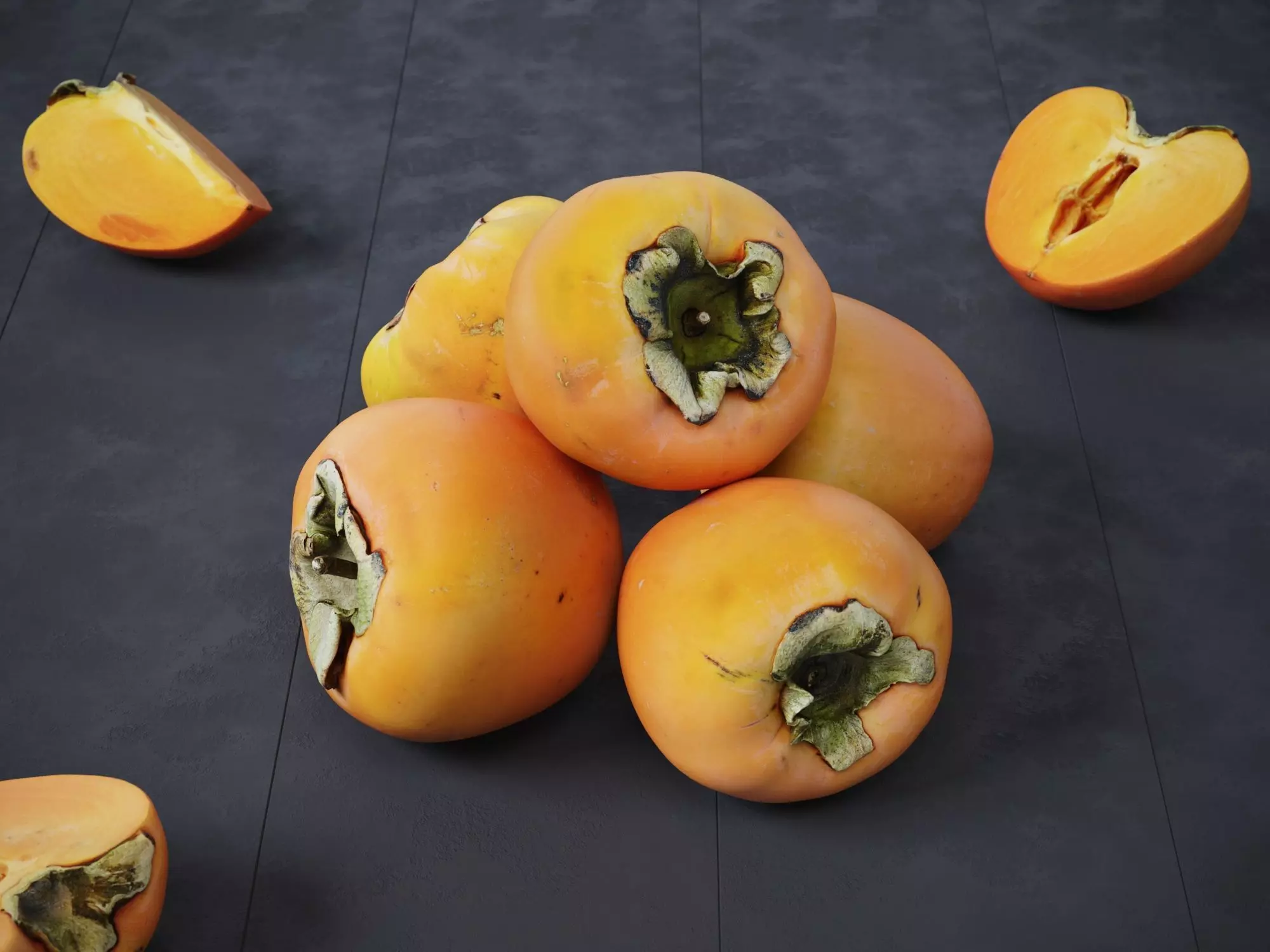 Persimmon 3D model_0