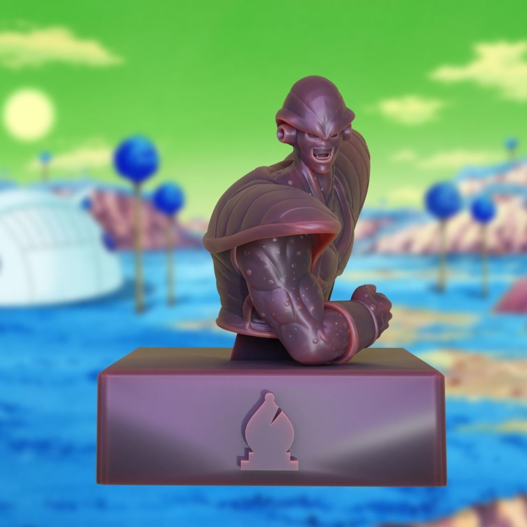 Burter from Dragon Ball Z - Chess Pack 3D print model_7