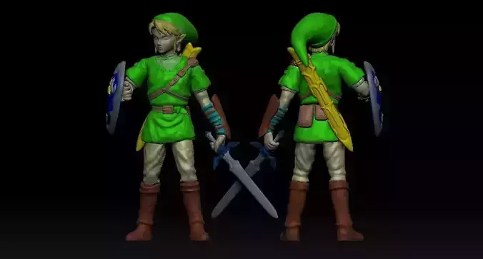 Zelda ready to 3d print