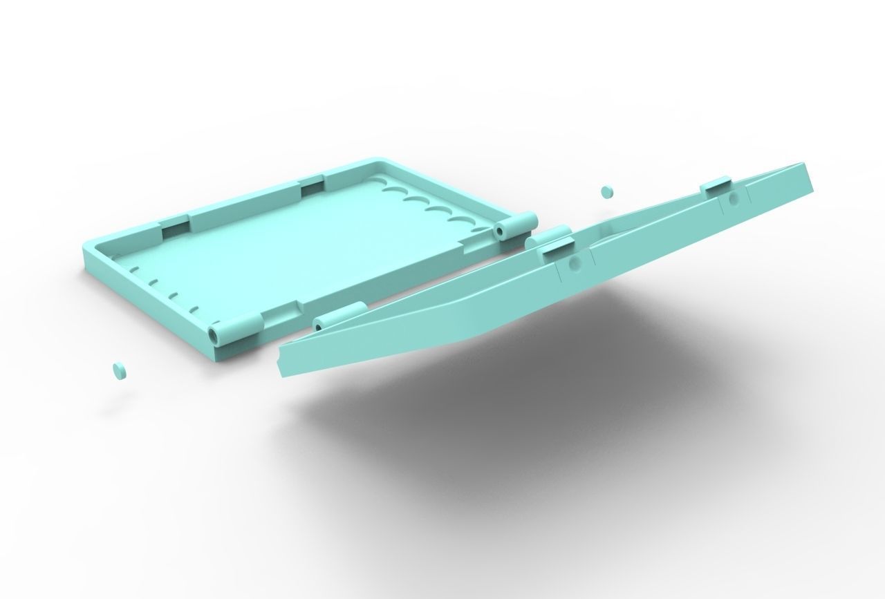 backgammon 3D print model_7