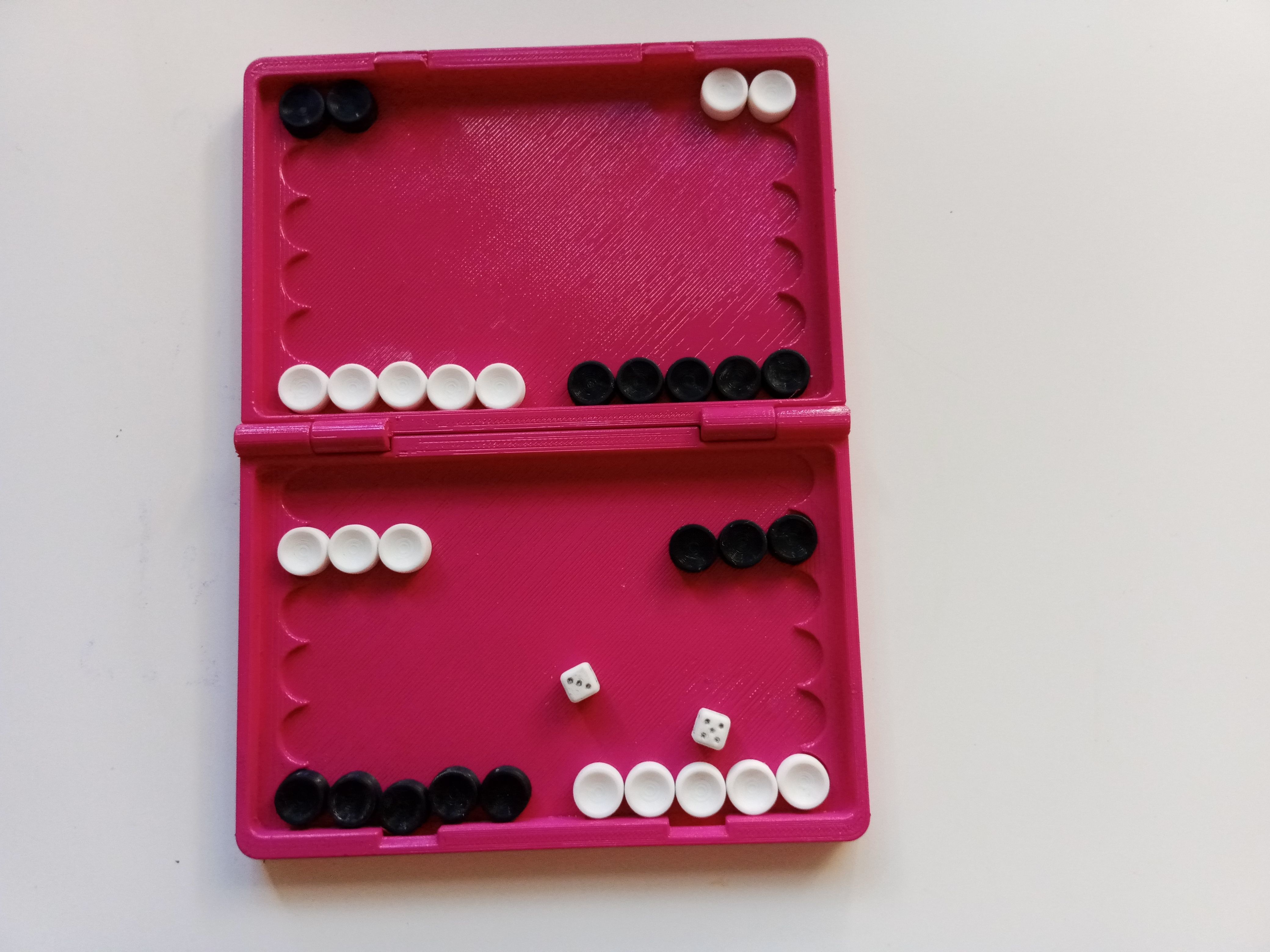 backgammon 3D print model_26