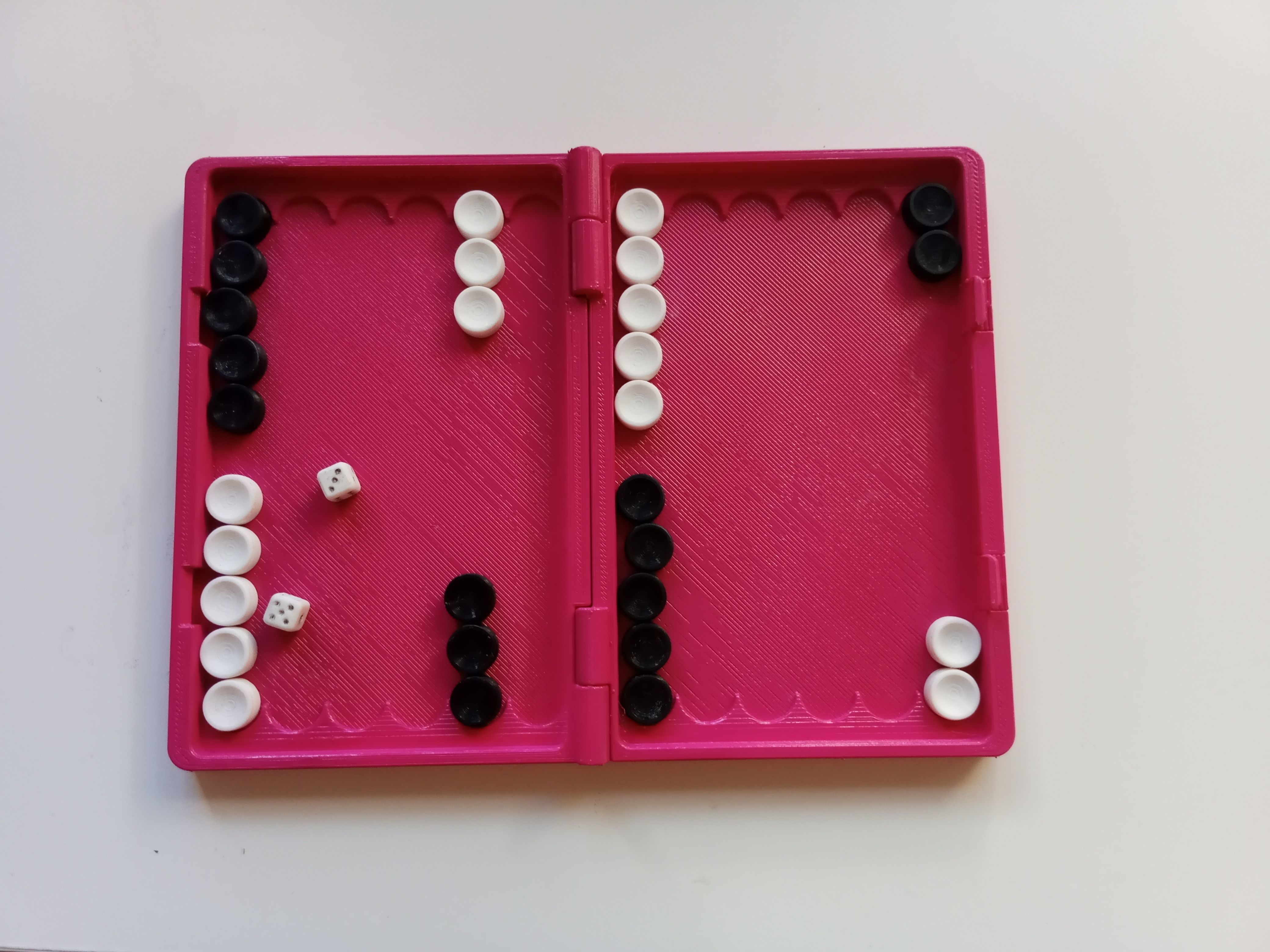 backgammon 3D print model_24