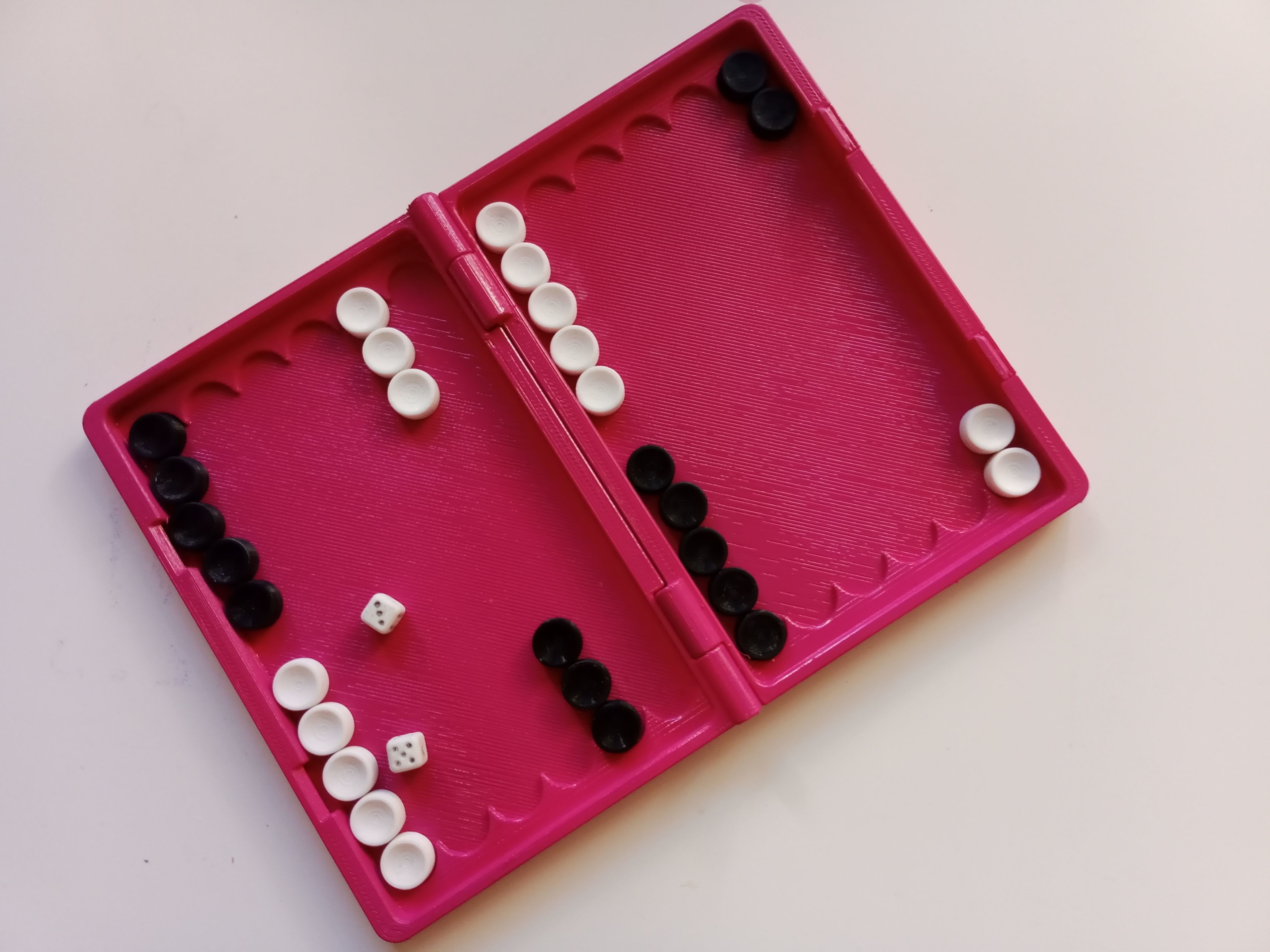 backgammon 3D print model_27