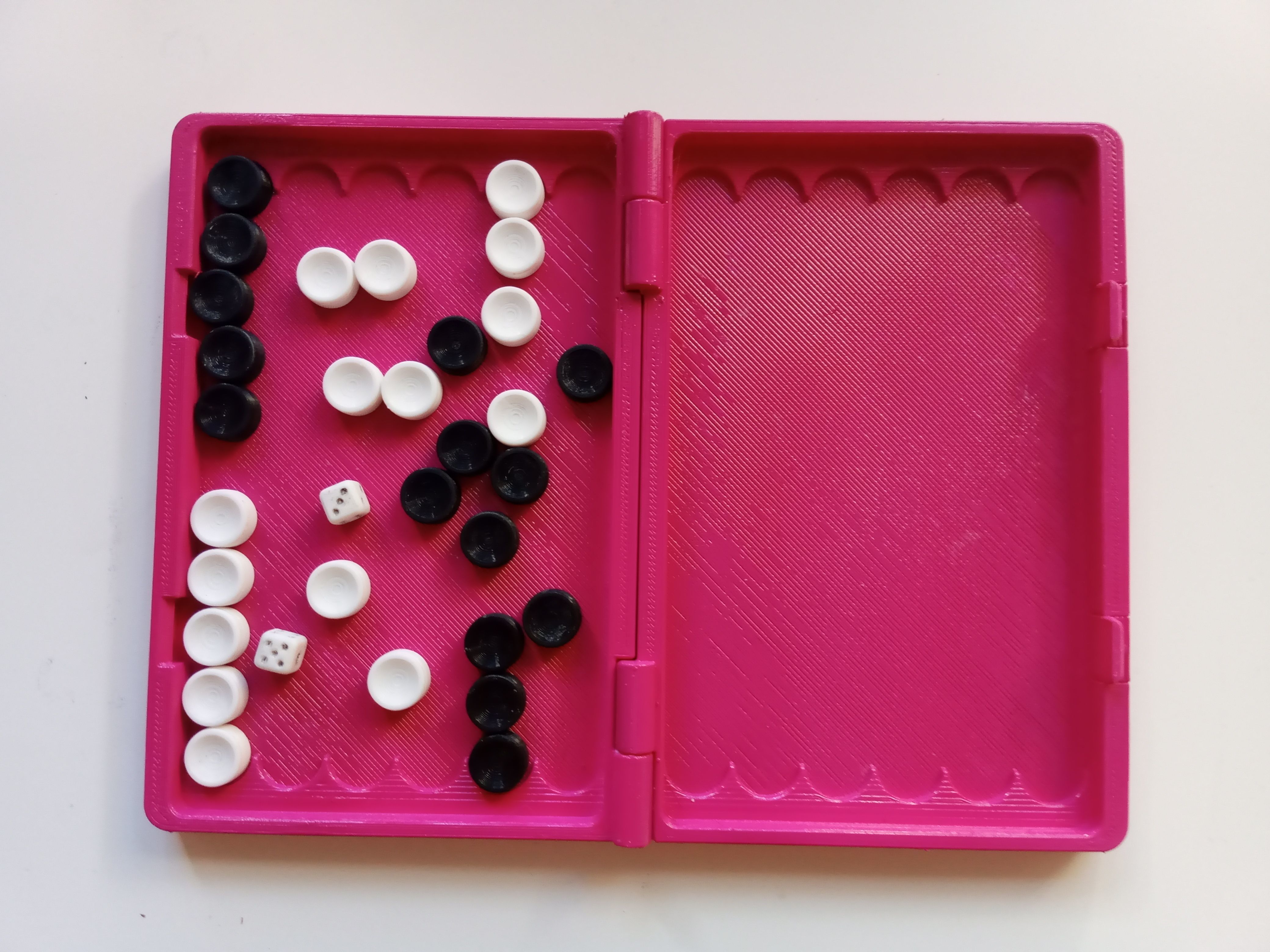 backgammon 3D print model_31