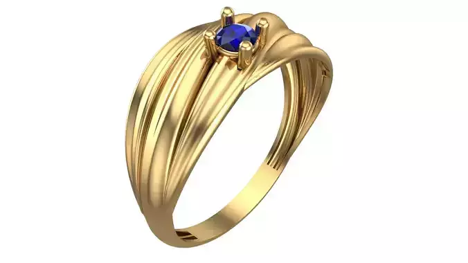 SINGLE STONE RING-RT17