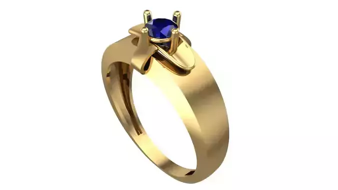 SINGLE STONE RING-RT21