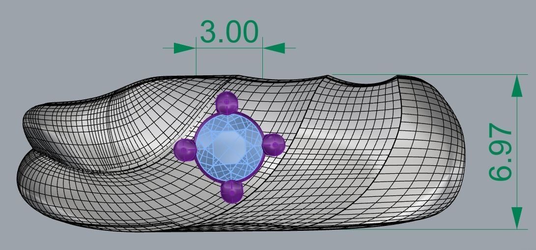 SINGLE STONE RING--22 pieces 3D print model_64
