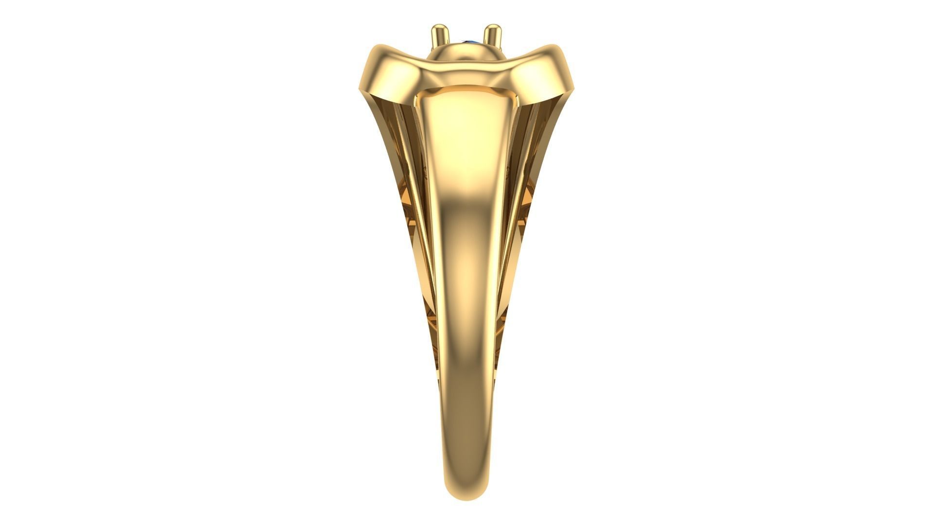 SINGLE STONE RING--22 pieces 3D print model_74