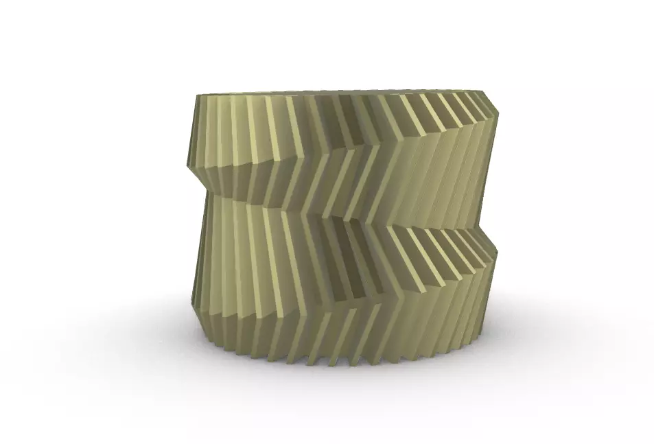 potted succulent and plants 3D print model_0