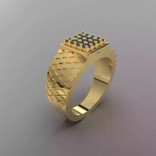  square cut ring