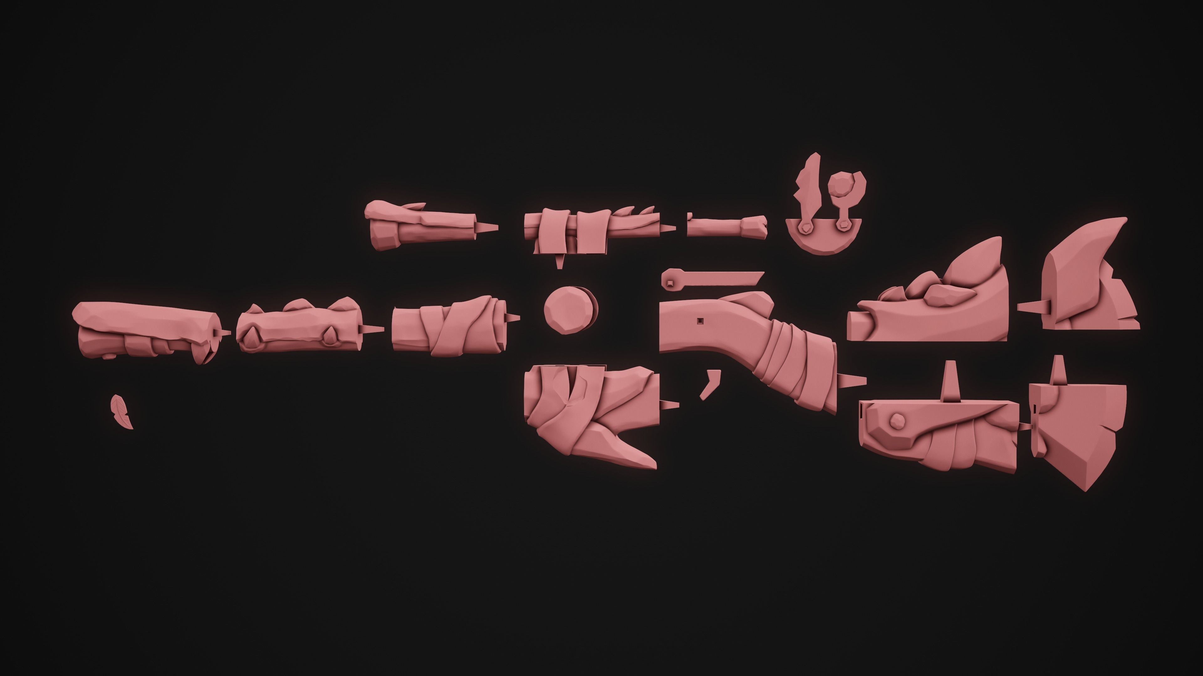 Golden Nile Eye of Reach 3D print model_4