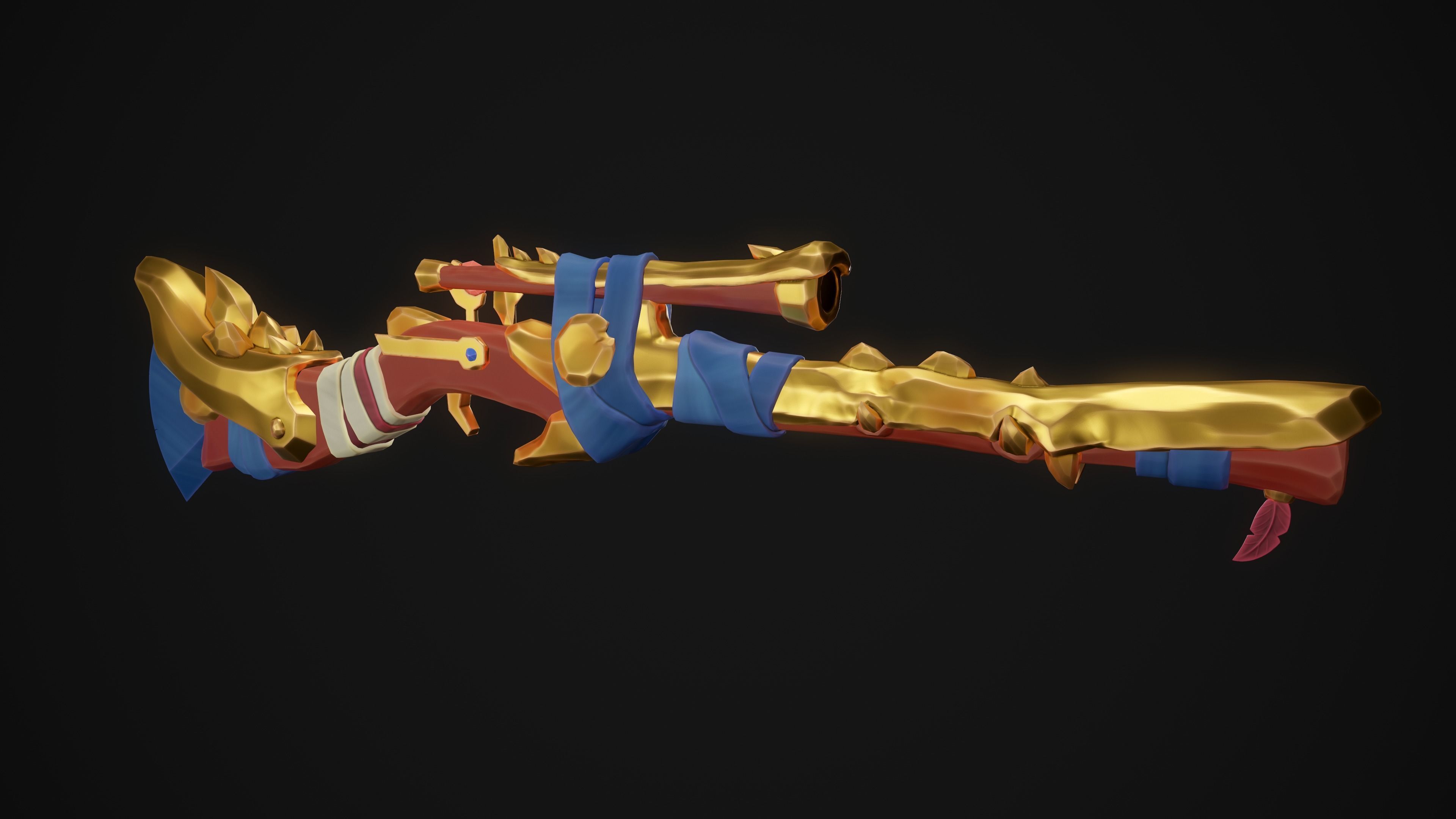 Golden Nile Eye of Reach 3D print model_1