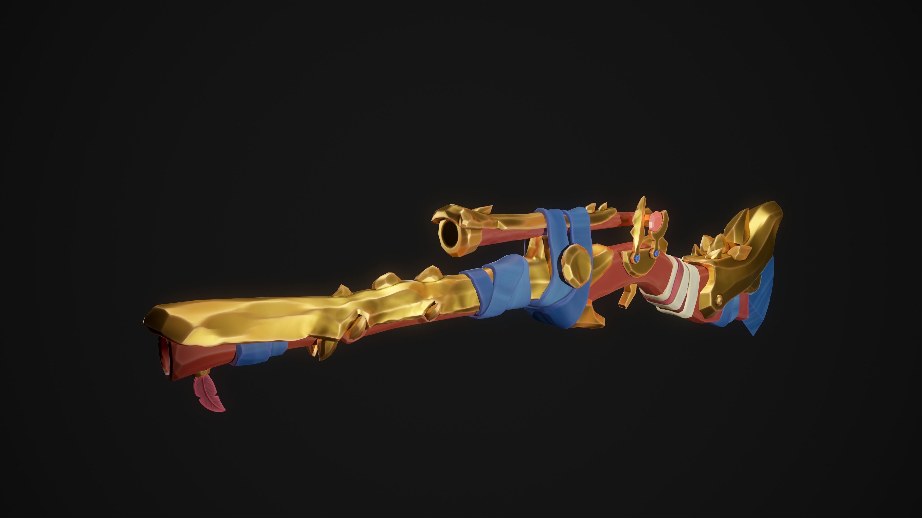Golden Nile Eye of Reach 3D print model_2