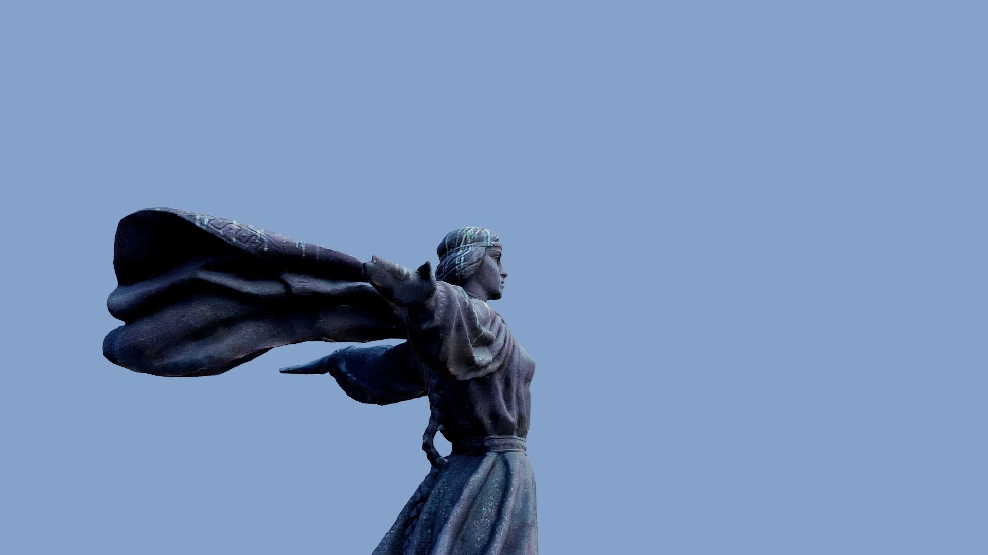 3D Monument to Founders of Kyiv - Kyiv Ukraine 3D model_5