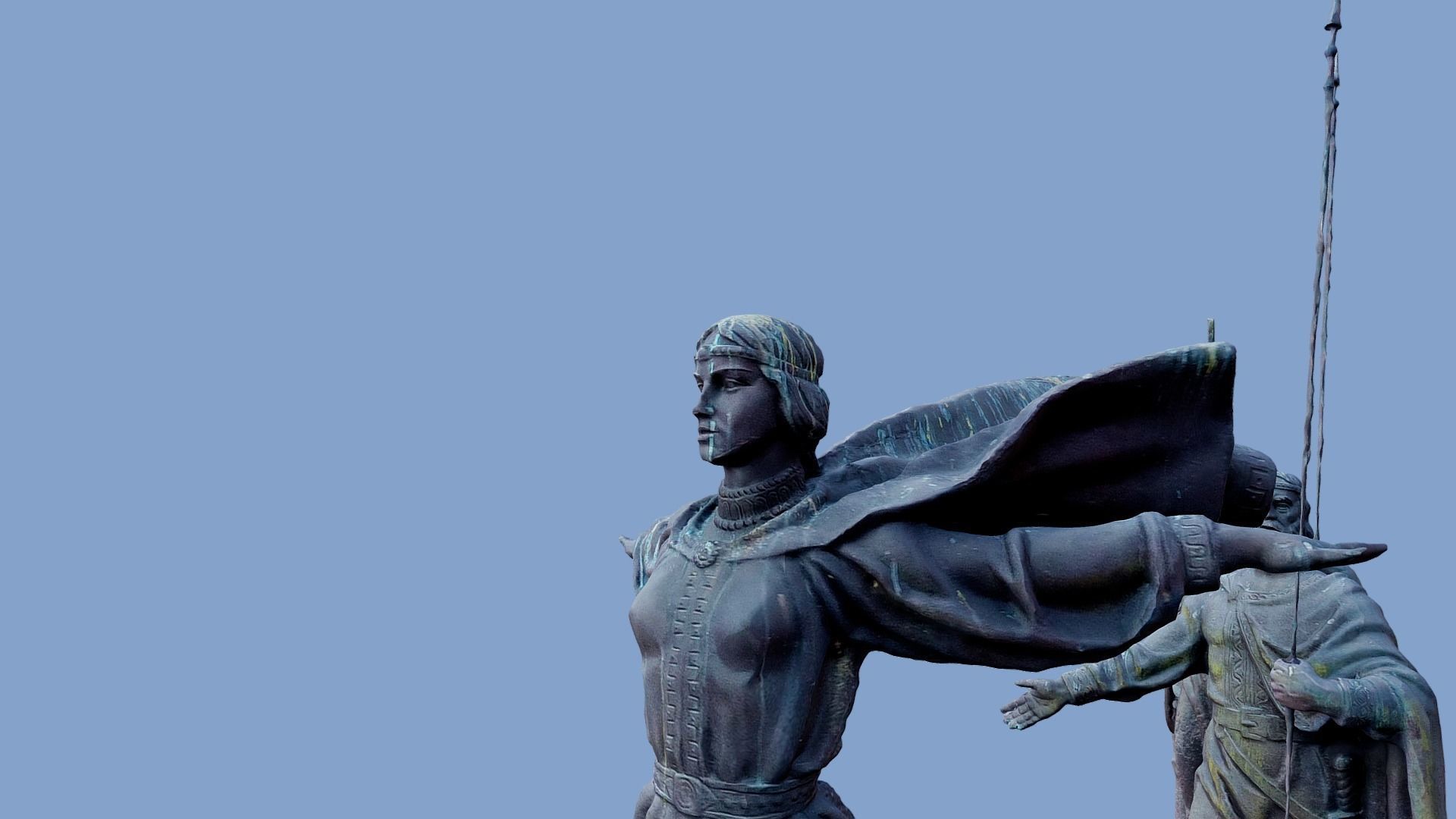 3D Monument to Founders of Kyiv - Kyiv Ukraine 3D model_3