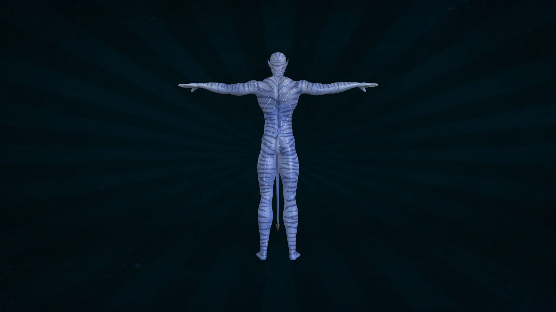 AVTR-001 Rigged Avatar 3D model_4