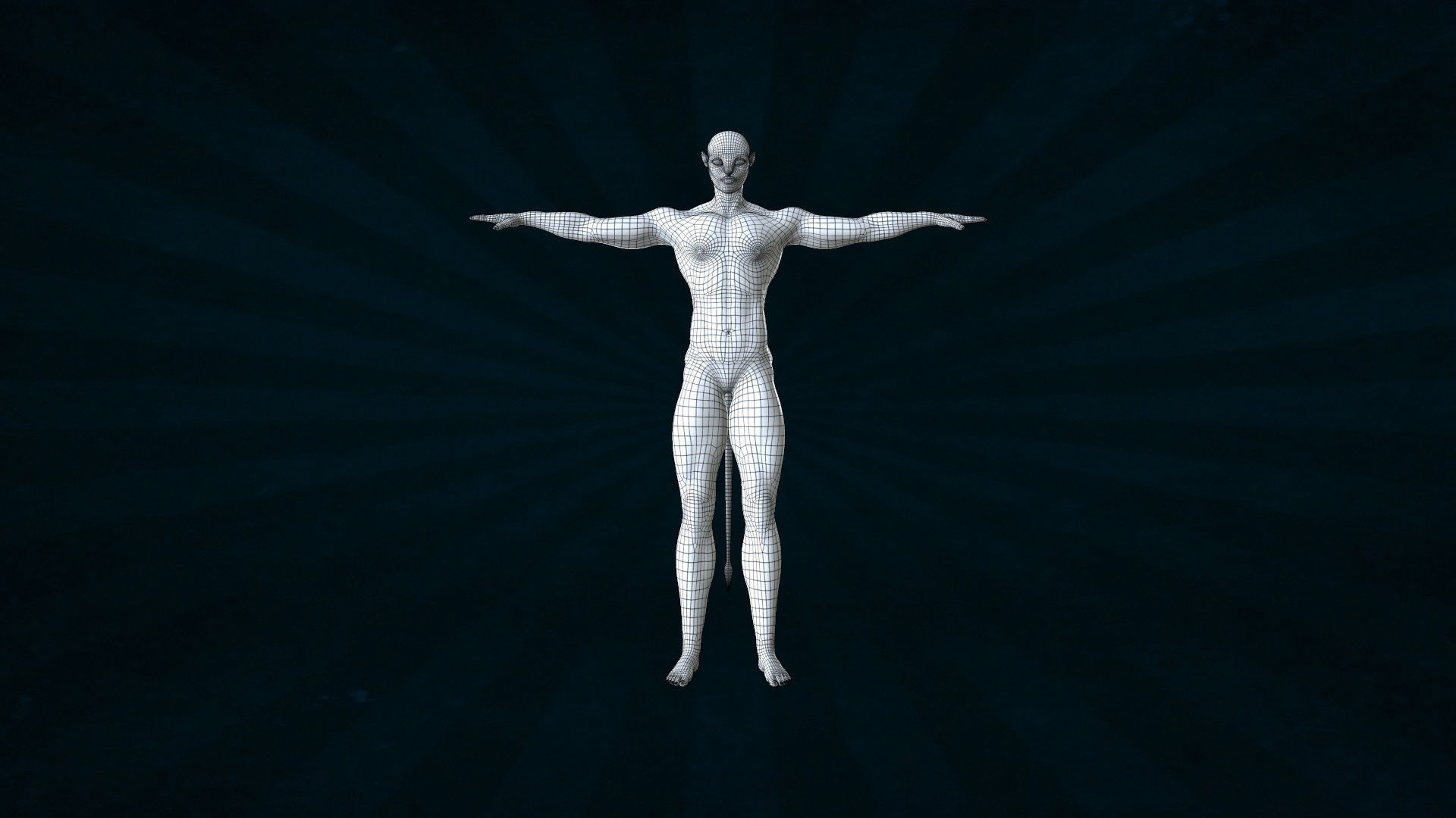 AVTR-001 Rigged Avatar 3D model_2