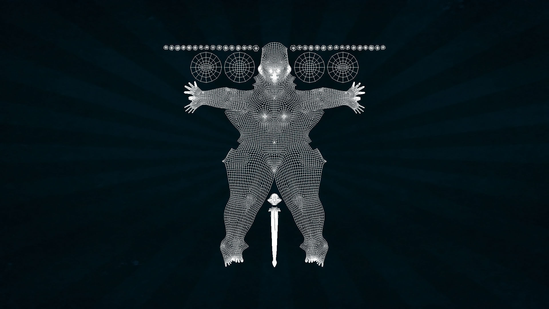 AVTR-001 Rigged Avatar 3D model_9