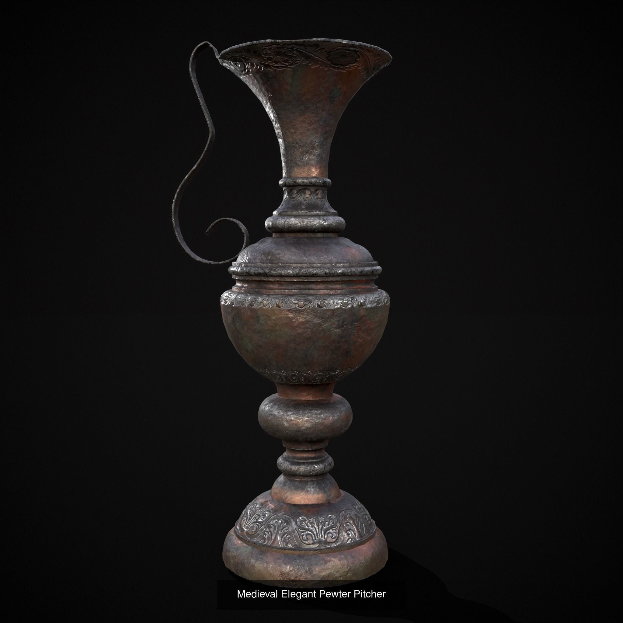 Medieval Prop Mix Forty 3D Model Collection_29