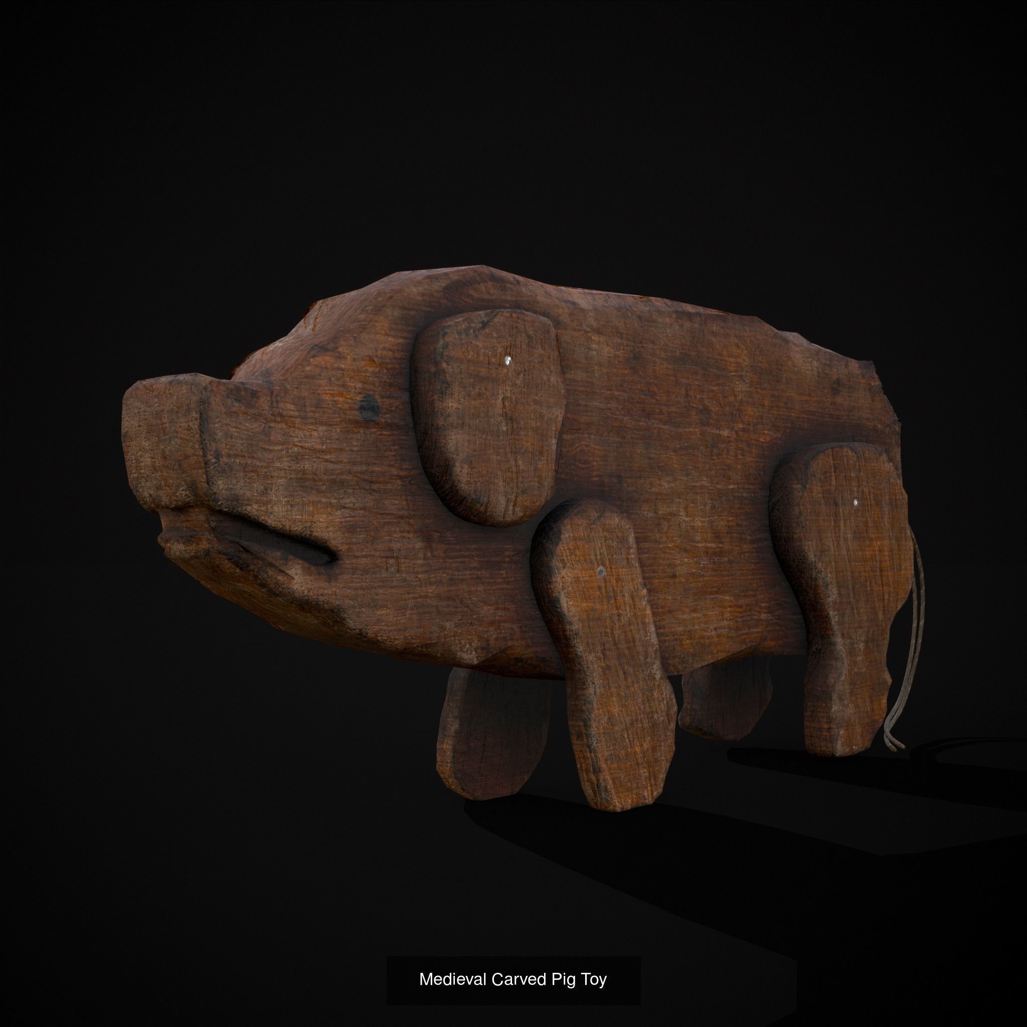 Medieval Prop Mix Forty 3D Model Collection_33