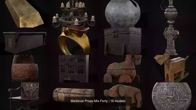 Medieval Prop Mix Forty