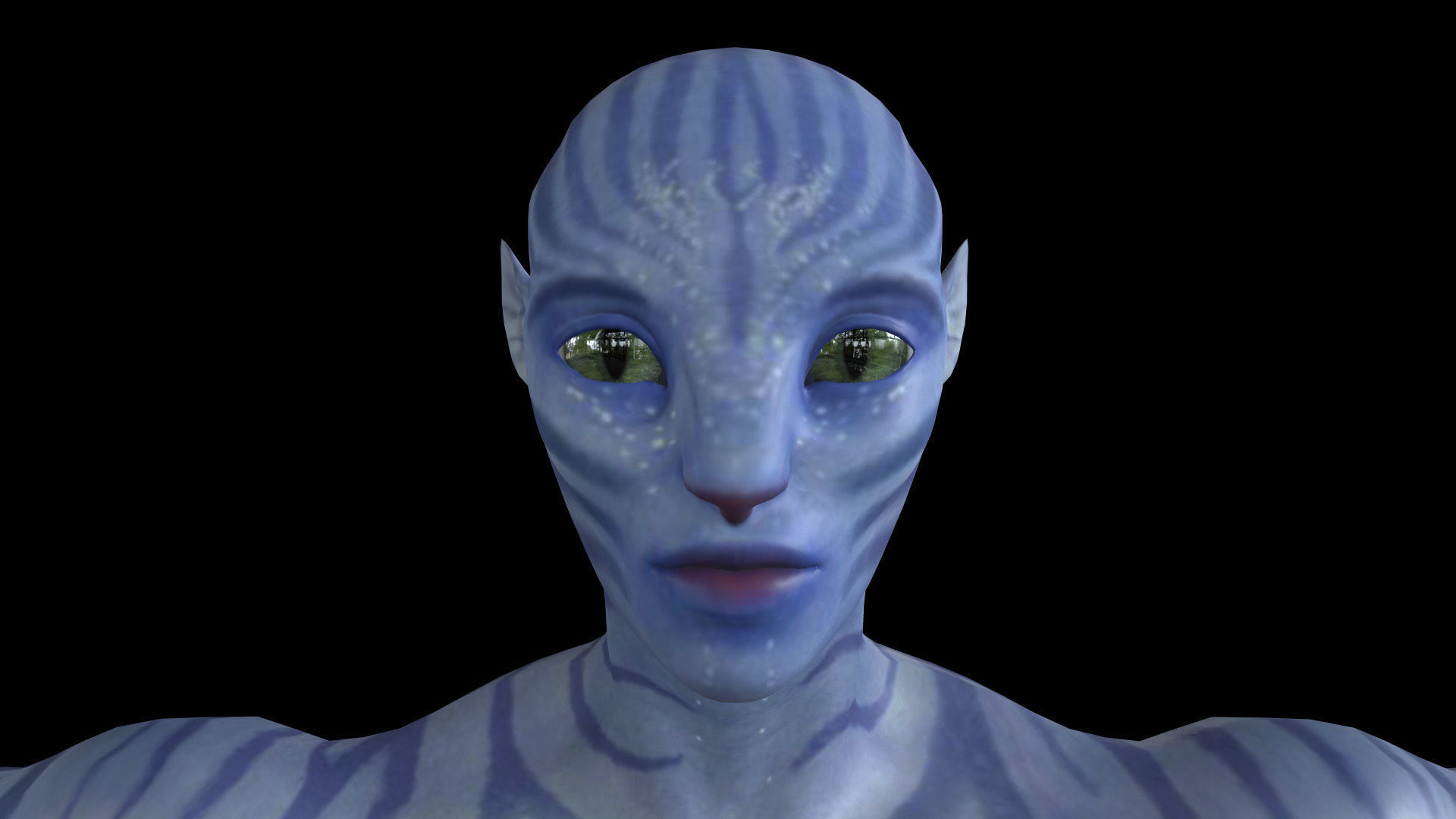 AVTR001 Rigged Avatar 3D model rigged | CGTrader