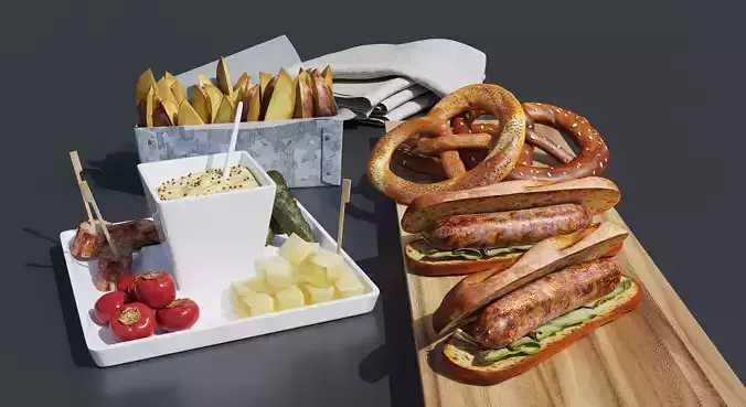 Lunch 3D model