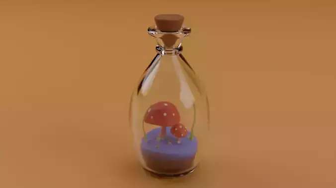 Bottled Mushroom