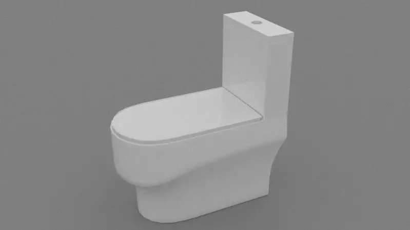 Toilet 3D model