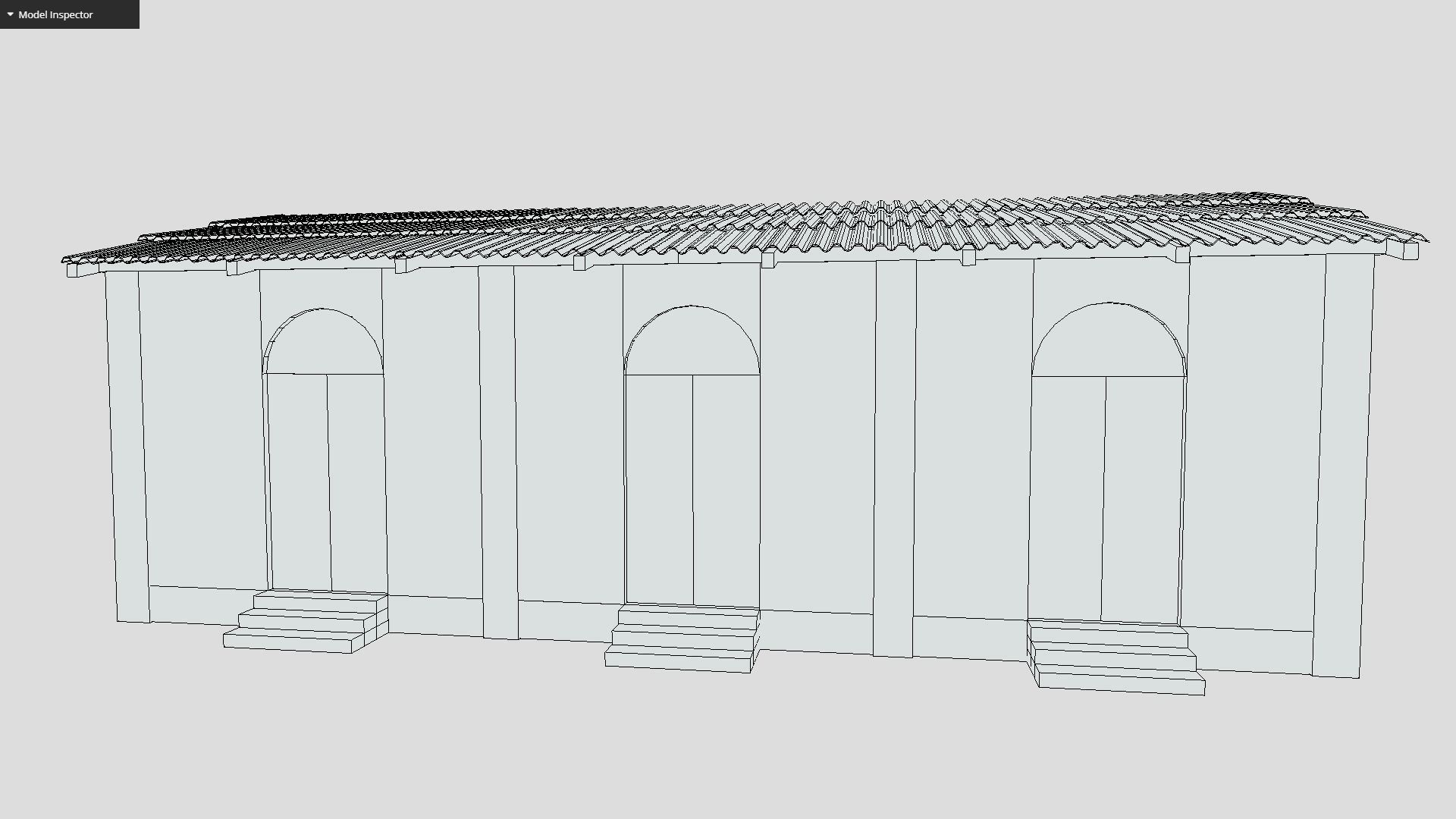 Tiny Building Low-poly 3D model_1