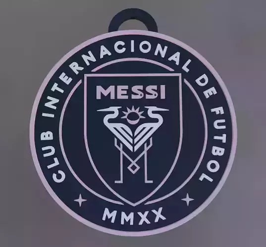 Messi 2023 Inter Miami crest