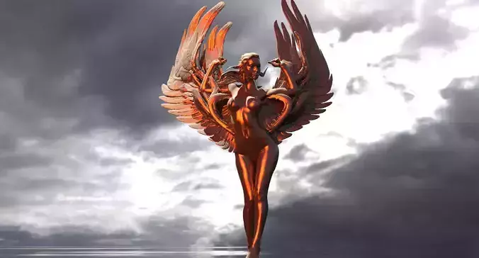 Dantes Lust Statue 1