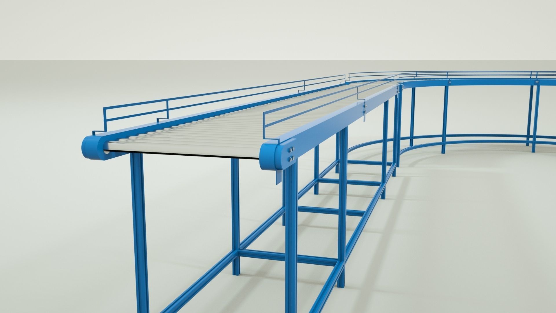 3D Conveyor Belt  3D model_4