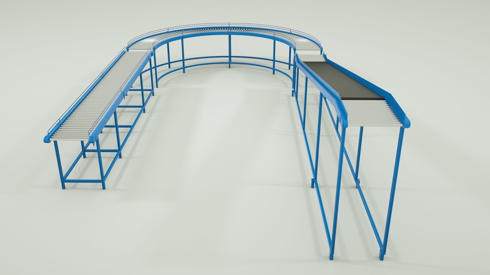 3D Conveyor Belt  3D model_3