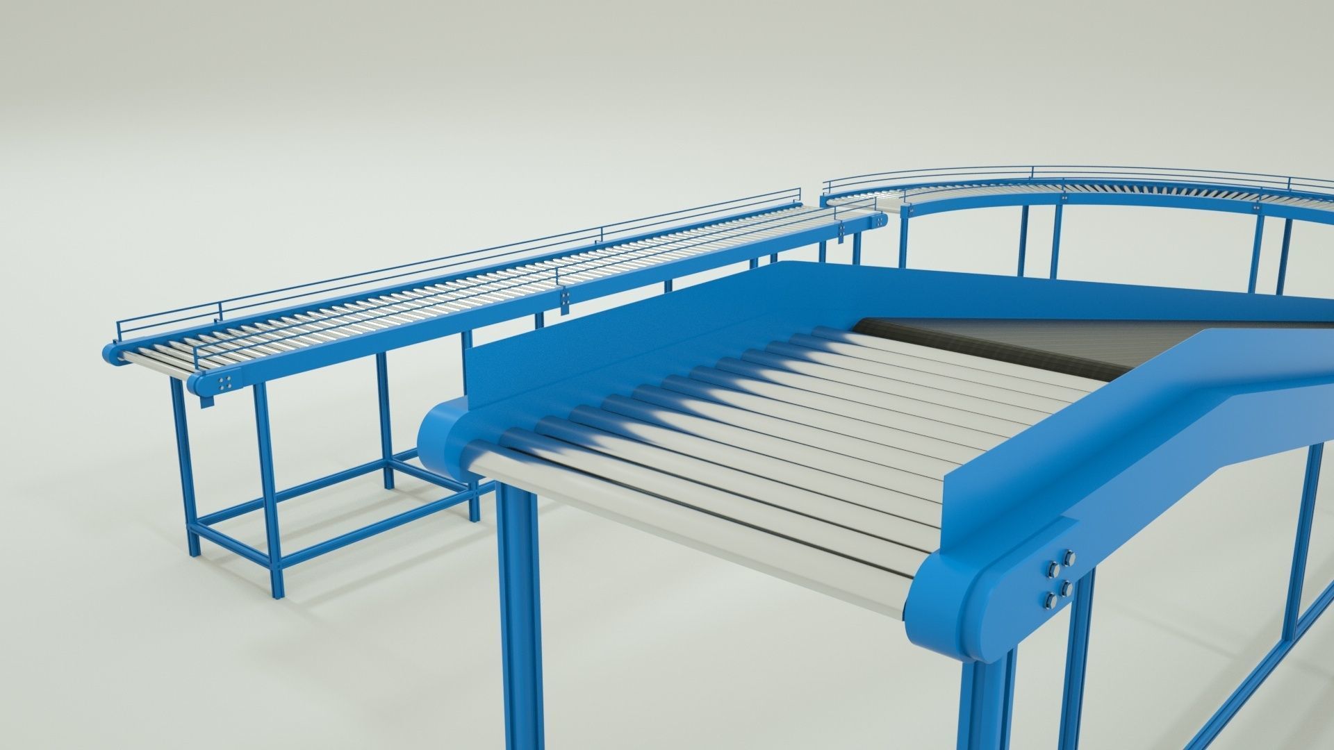 3D Conveyor Belt  3D model_5