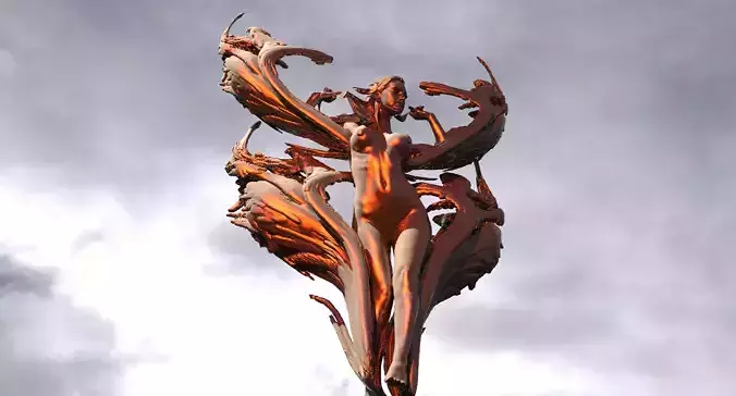 Underworld Statue Baroque 