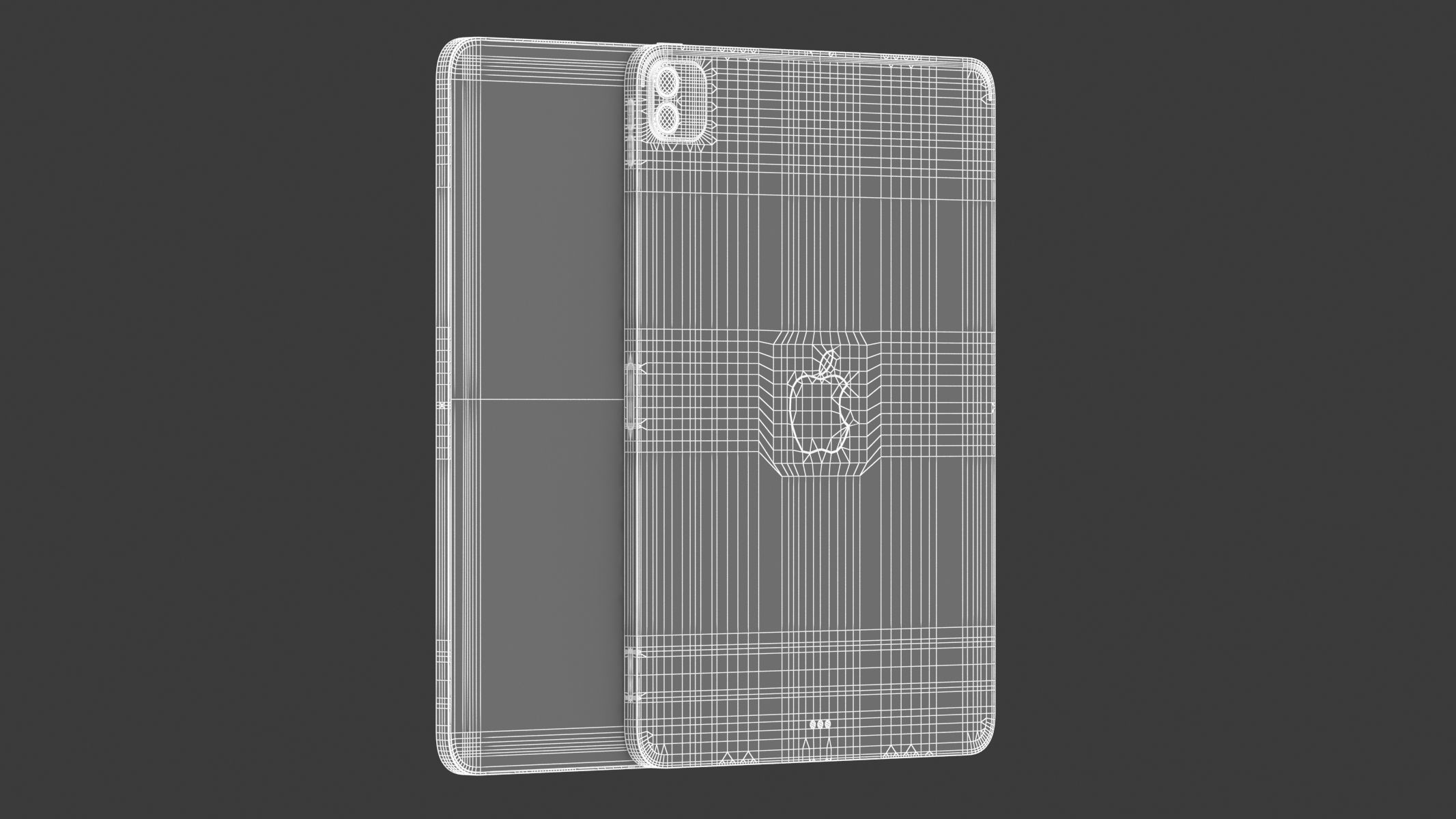 Apple iPad Pro 11 2021 Silver 3D model_11