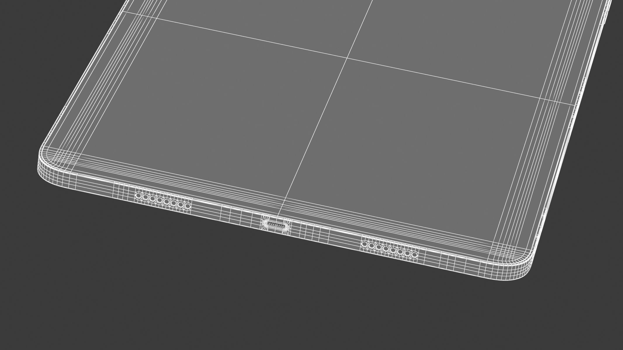 Apple iPad Pro 11 2021 Silver 3D model_15