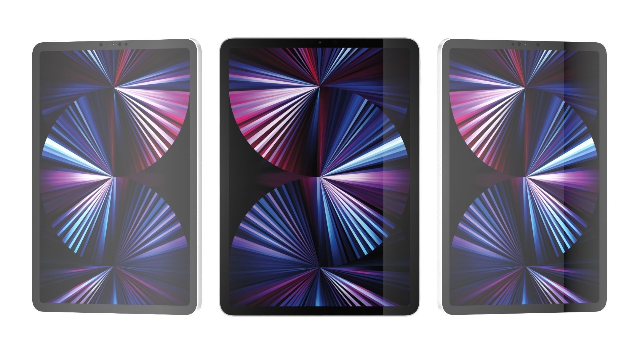 Apple iPad Pro 11 2021 Silver 3D model_7