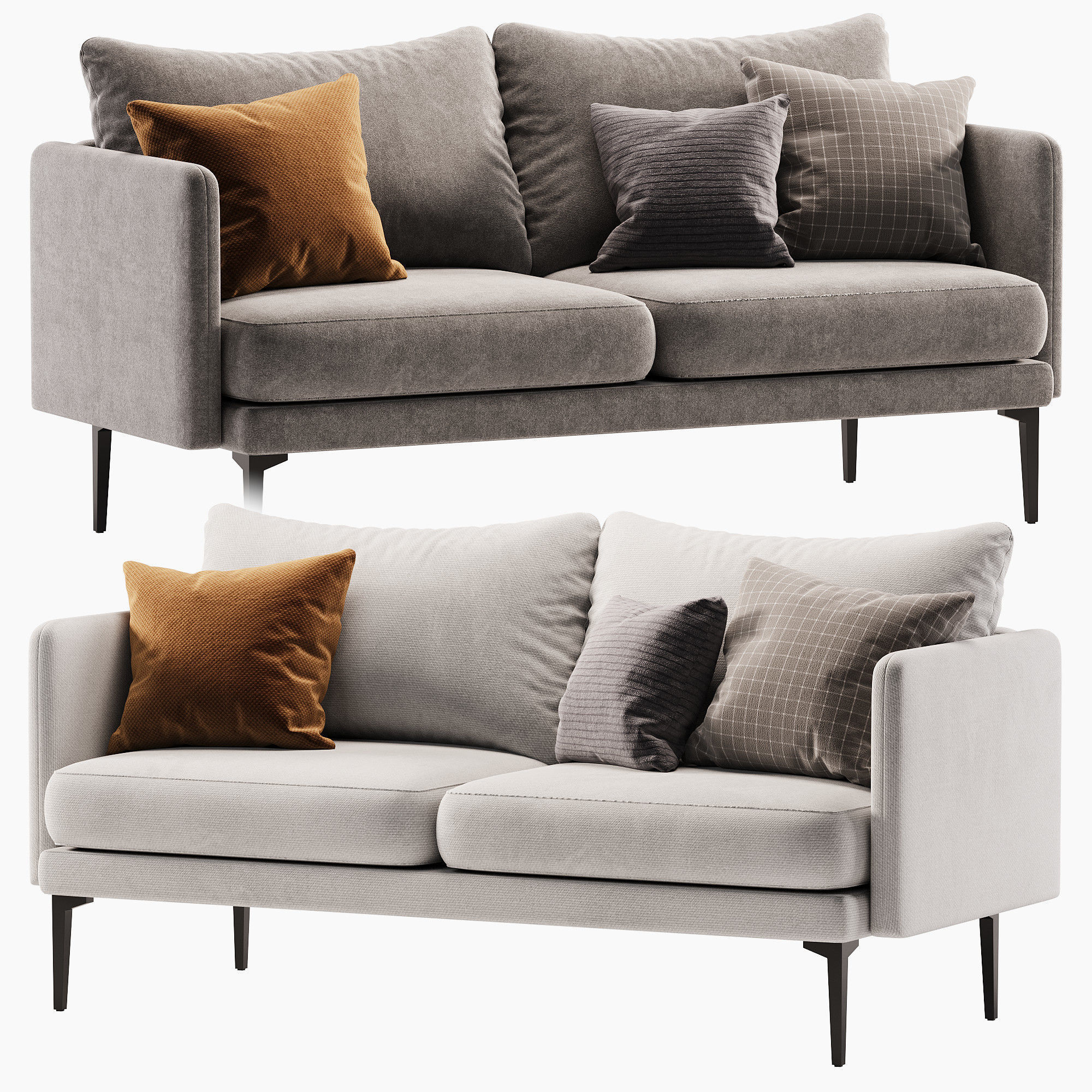 Auburn Sofa 3D model_1