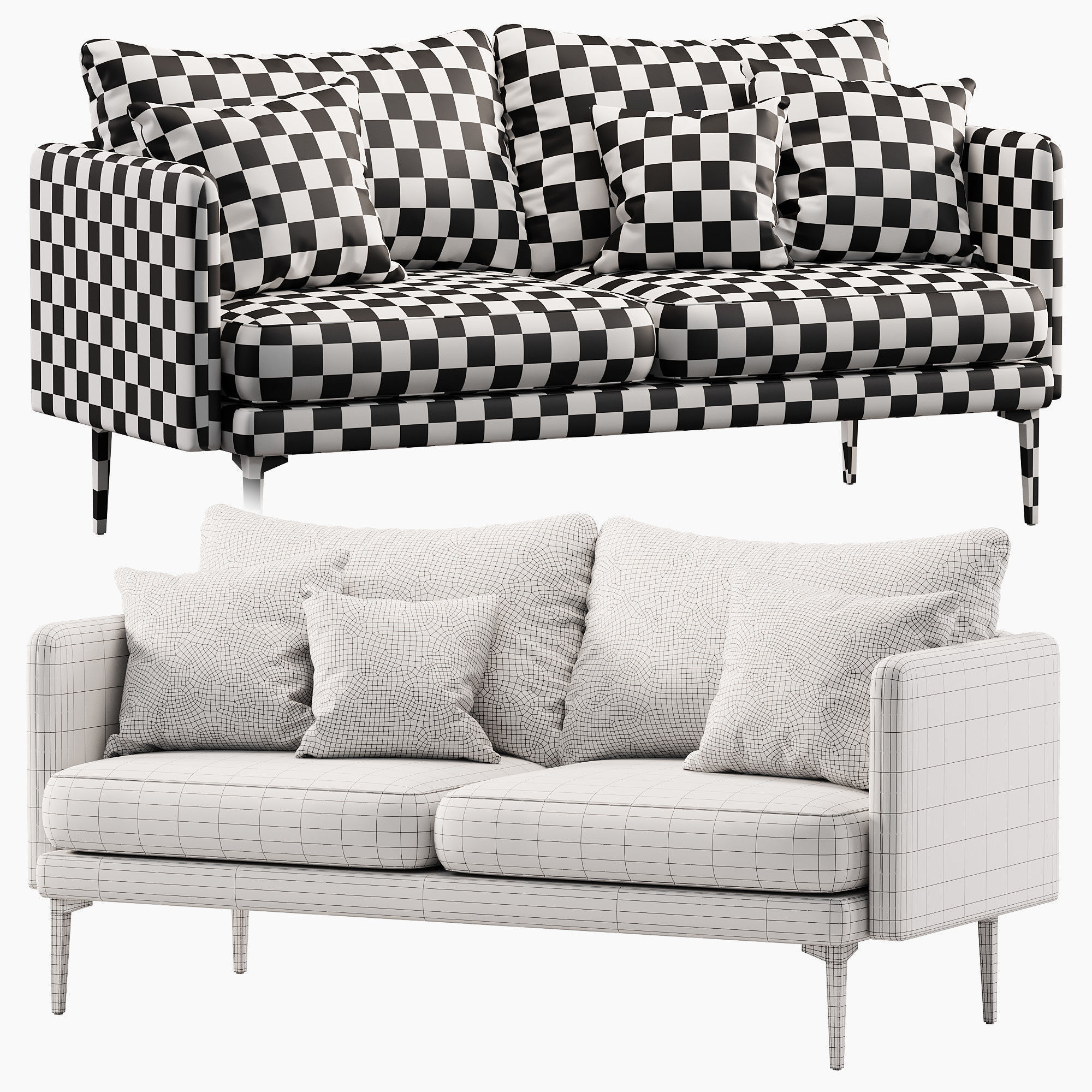 Auburn Sofa 3D model_3
