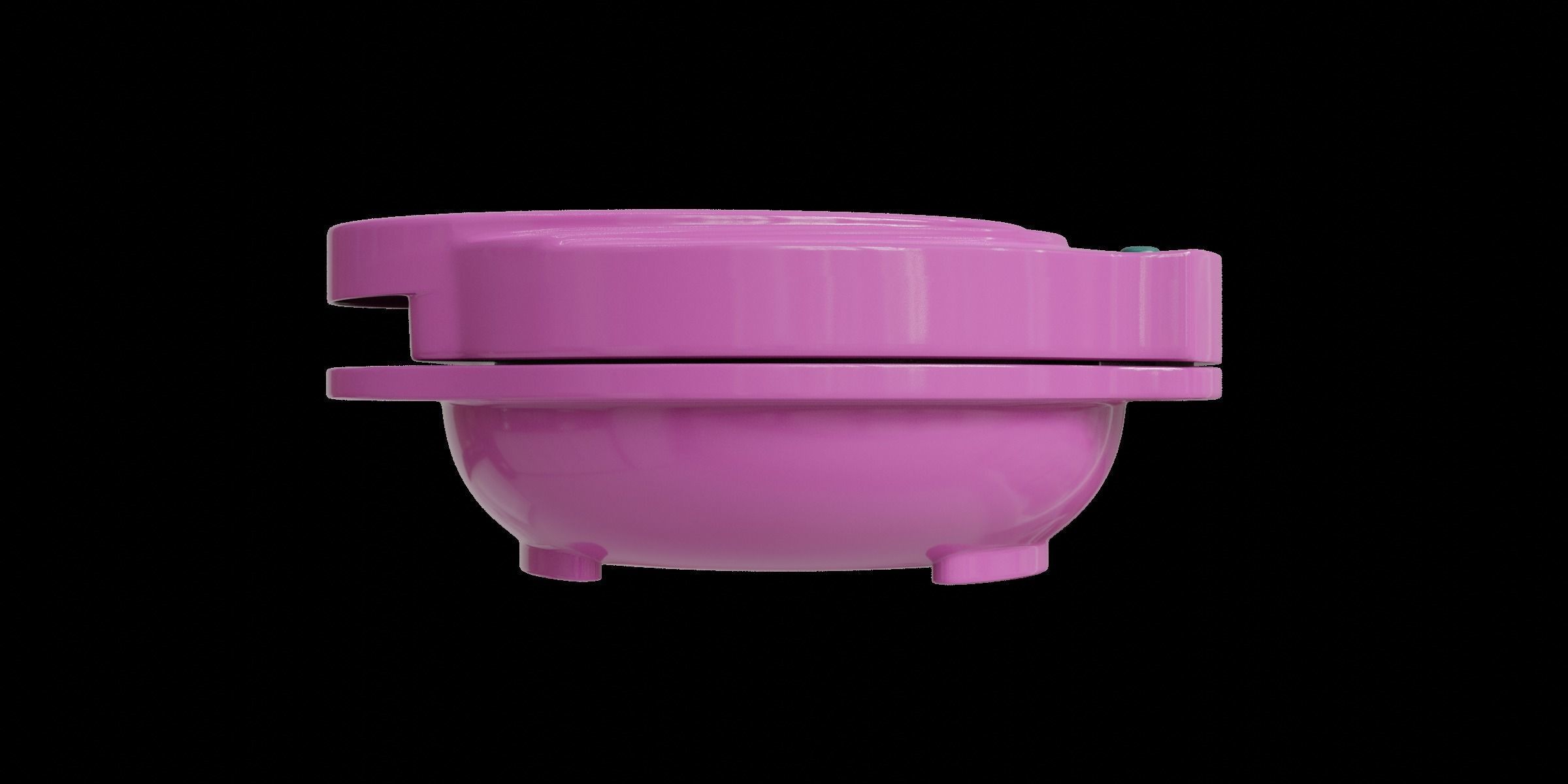 Pink Mini Donut Maker 3D model_7