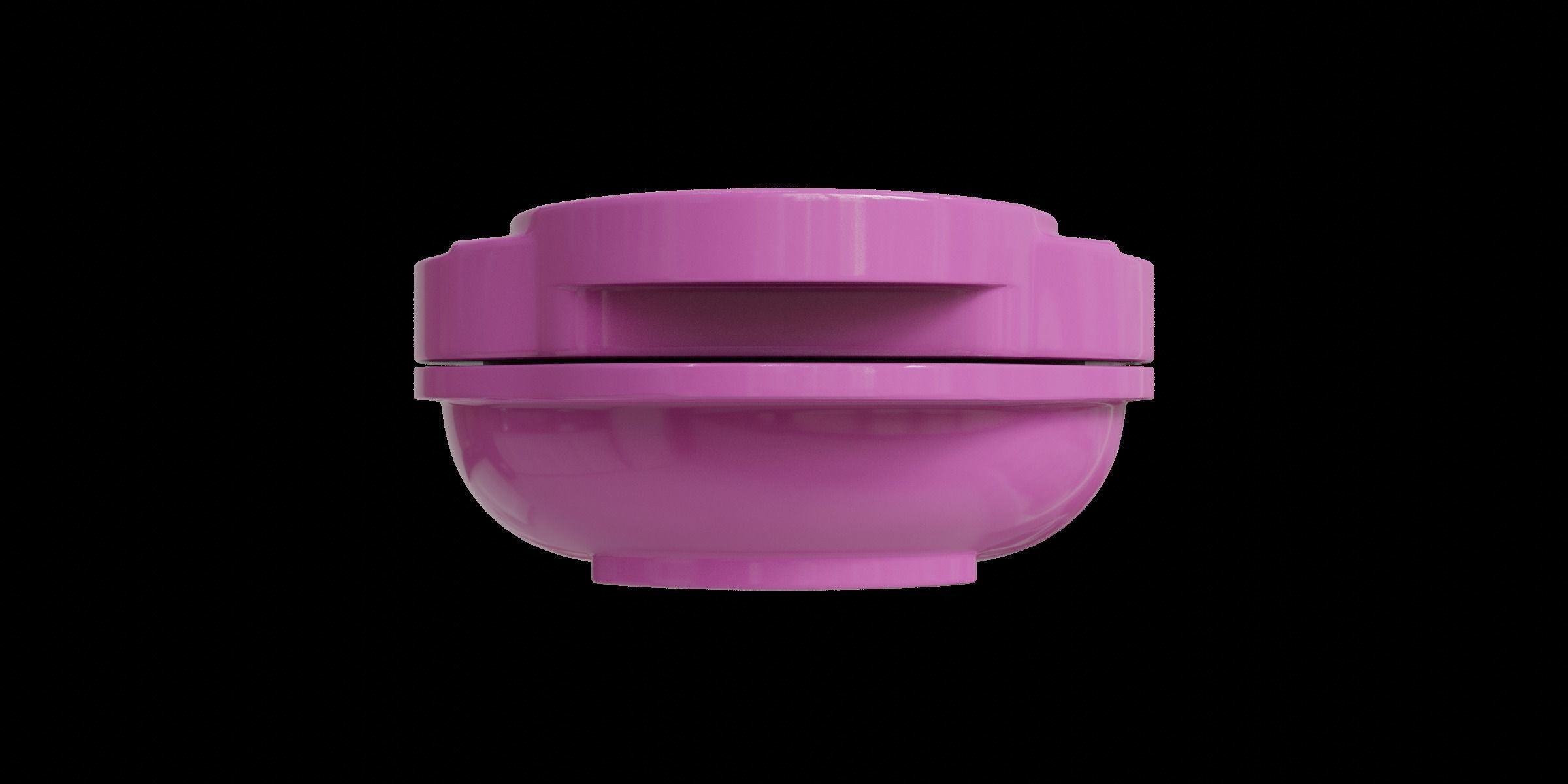 Pink Mini Donut Maker 3D model_4