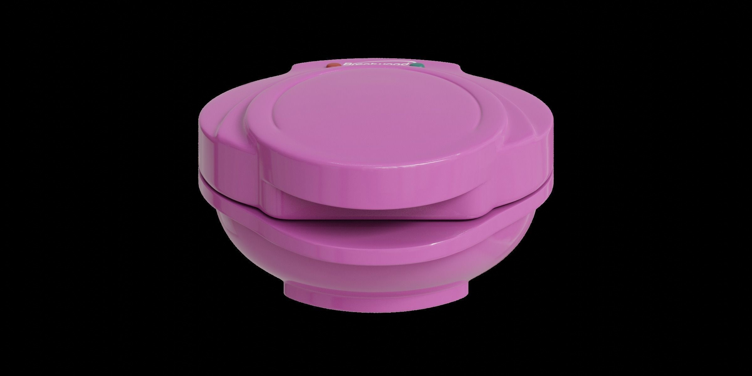 Pink Mini Donut Maker 3D model_8
