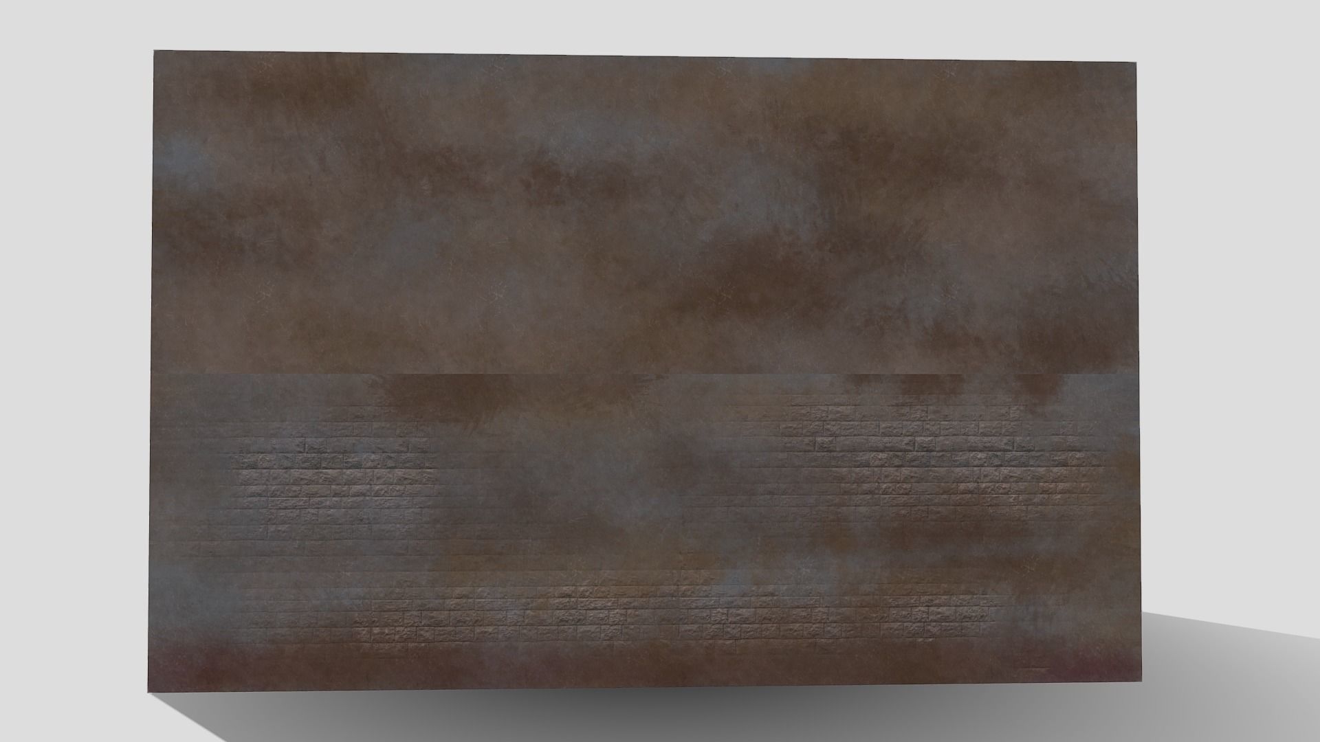 Old Small Building Low-poly 3D model_4