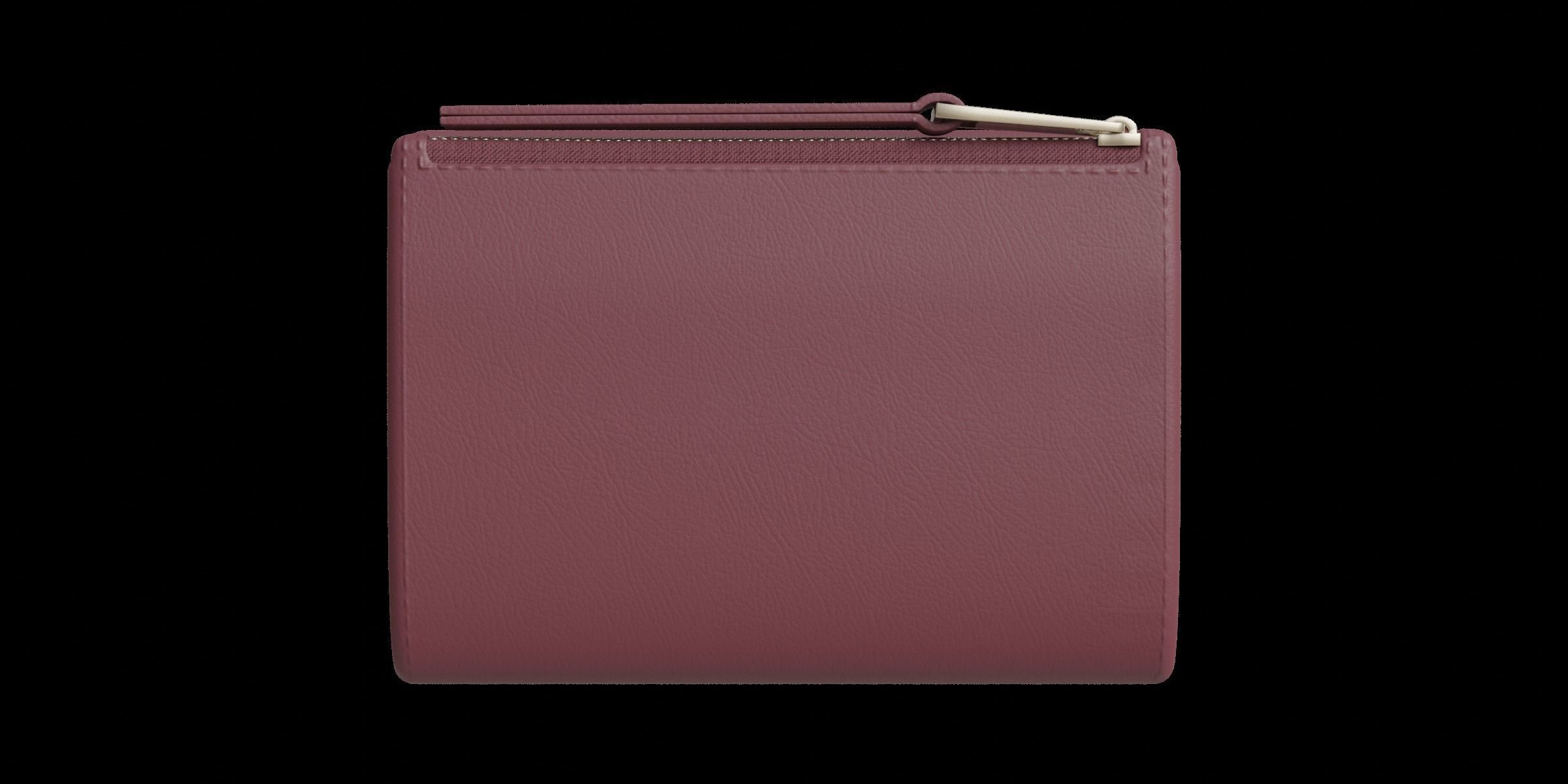 Red Brown Leather Wallet 3D model_6