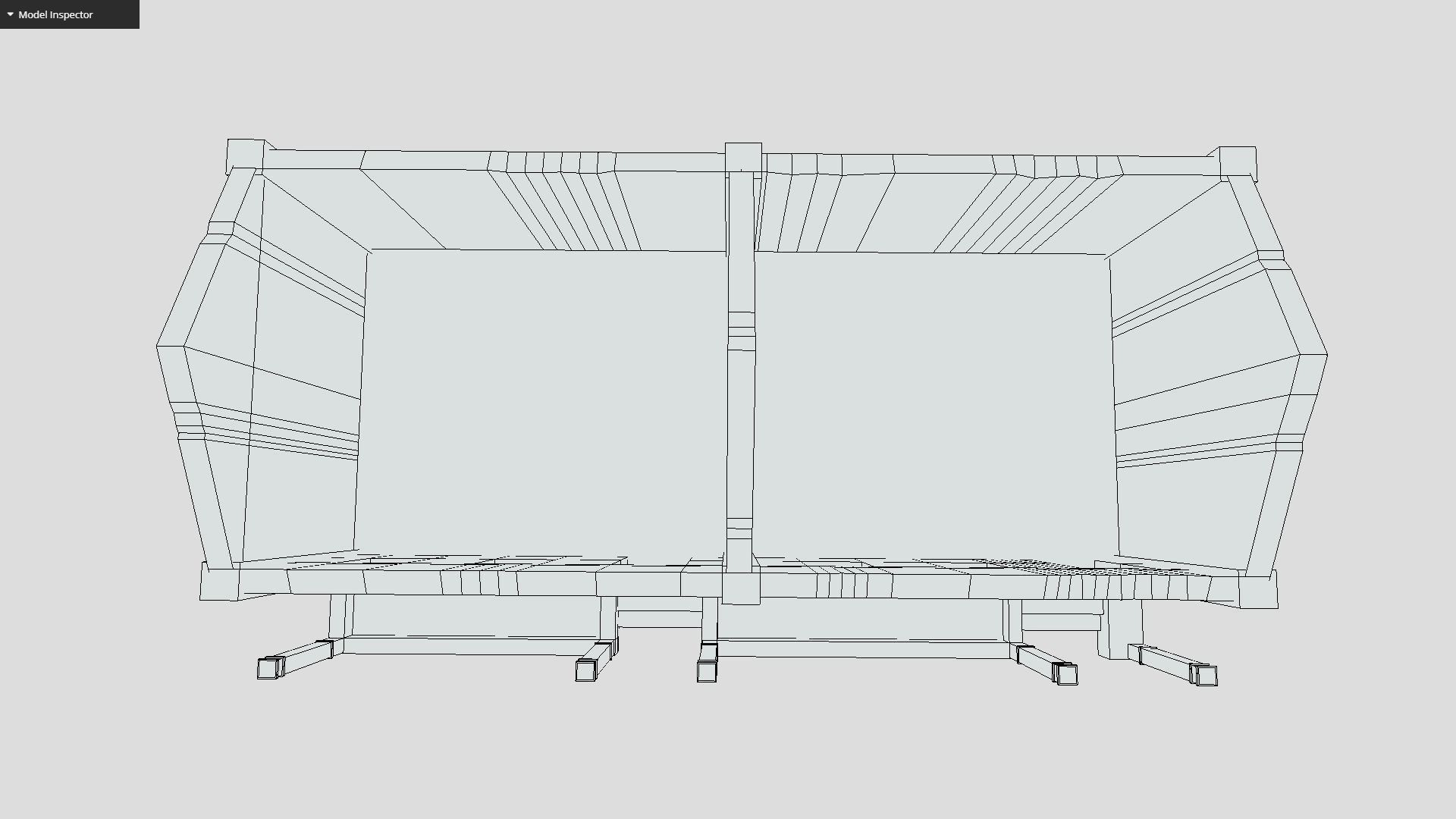 Small Building Low-poly 3D model_7