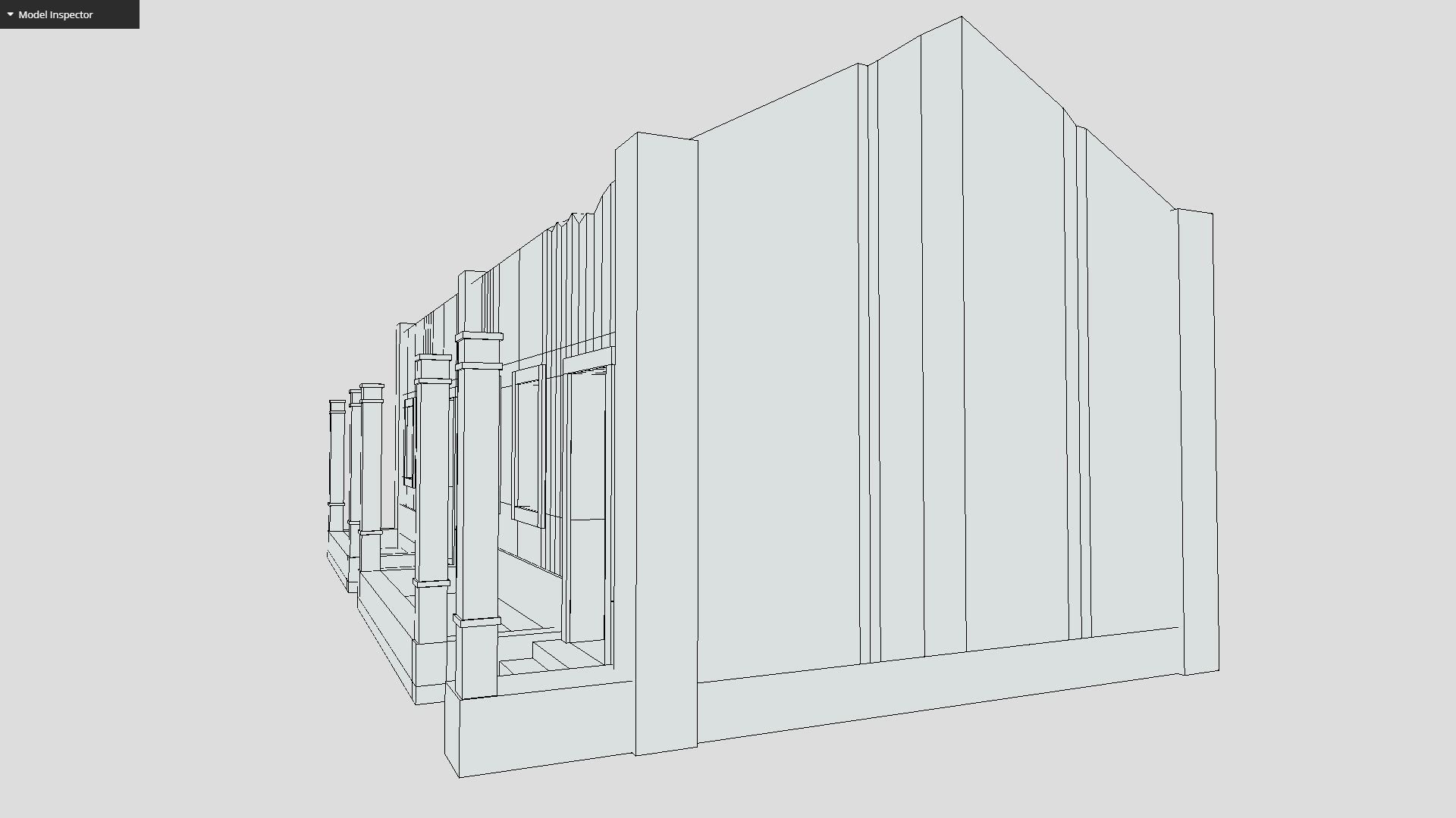 Small Building Low-poly 3D model_11