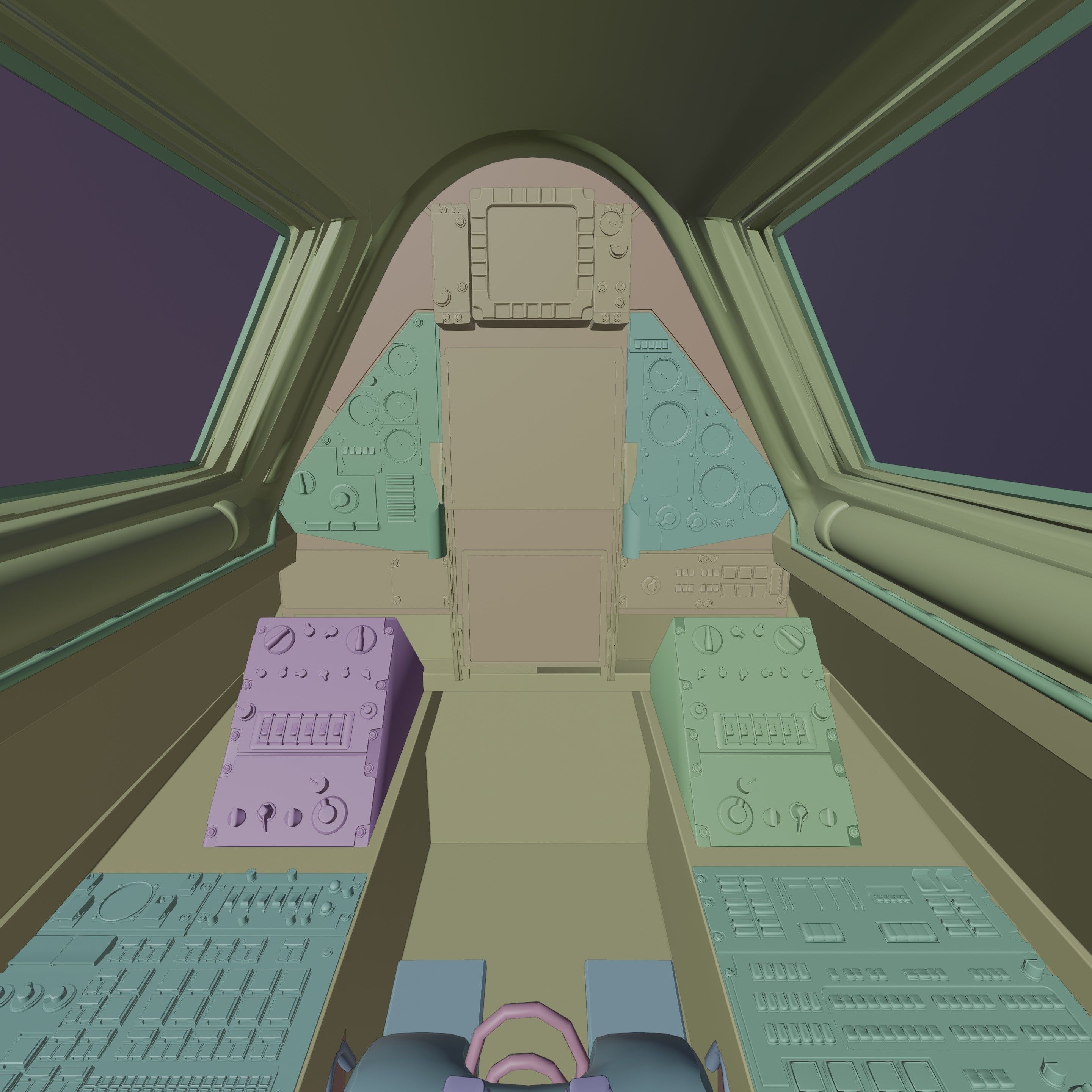 Lockheed Sr 71 Blackbird 3D model_31